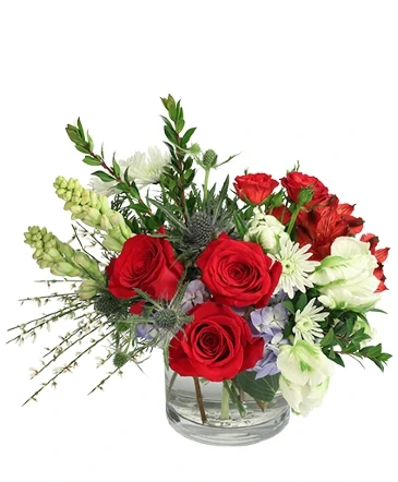 Lively Liberty Floral Arrangement in Cheraw, SC | Melton's Florist